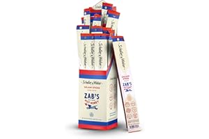 Schaller & Weber Salami Sticks with Zab’s Hot Honey, 0.85 Oz (Pack of 20) | Zab’s Hot Honey Smoked Salami | German Style Smoked Sausage Sticks with Spicy Honey | Gluten Free Protein Snack