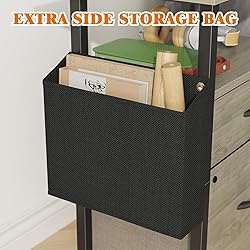 GYIIYUO 2 Drawer File Cabinet with 24'' Extended