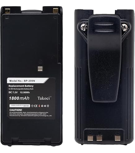 Amazon.com: Battery Compatible with Icom IC-T90A Radio - 7.4V 1500
