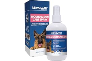 Manna Pro Microcyn AH Wound & Skin Care Spray for Pets 89ml, 3 Ounces, WHITE