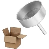 Moka Pot Funnel Replacement 12-Cup Fits Mocha Coffee Maker 1 Pcs | Coffee Pot Replacement Funnel