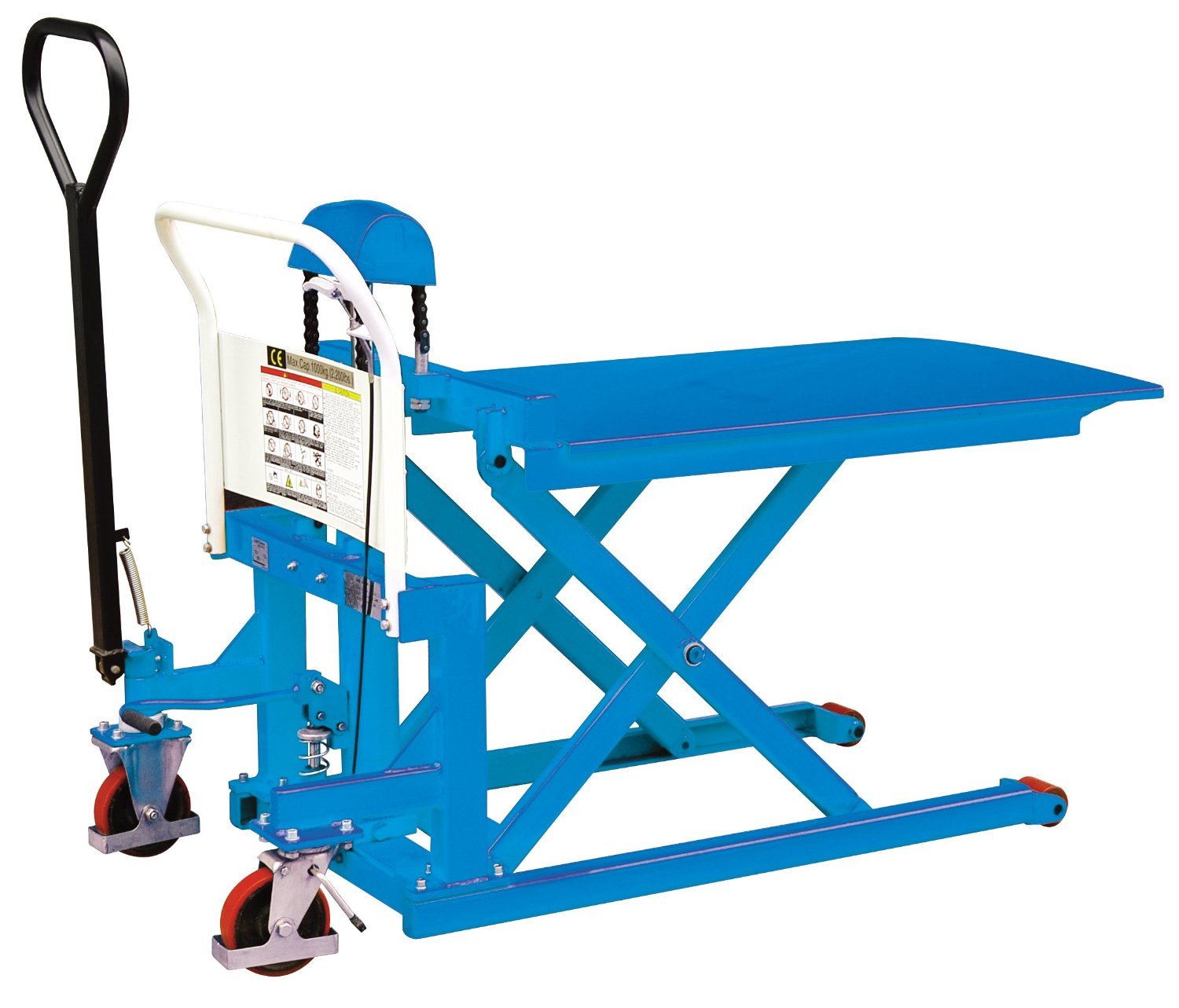 iLiftequip PL Manual Skid Lifter with Removable Platform, 2200 lbs