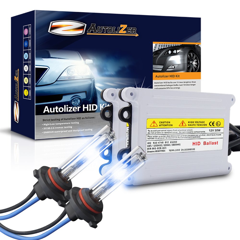 Amazon.com: Autolizer 55W HID Xenon Headlight Conversion Kit [9005 9055  H12-10000K Deep Blue]: Automotive