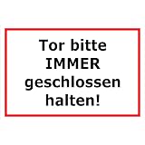 Schild „Torausfahrt Tag Und Nacht Freihalten“ – UV-beständig, Verschiedene Größen