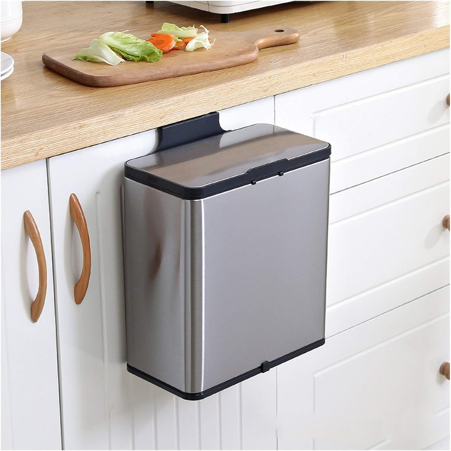DALIZHAI777 Trash Can Kitchen Kitchen Hanging Trash Can Household Wall