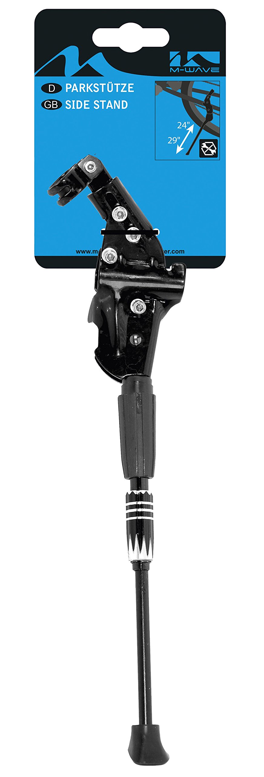 M-Wave Eco Side Stand - Black