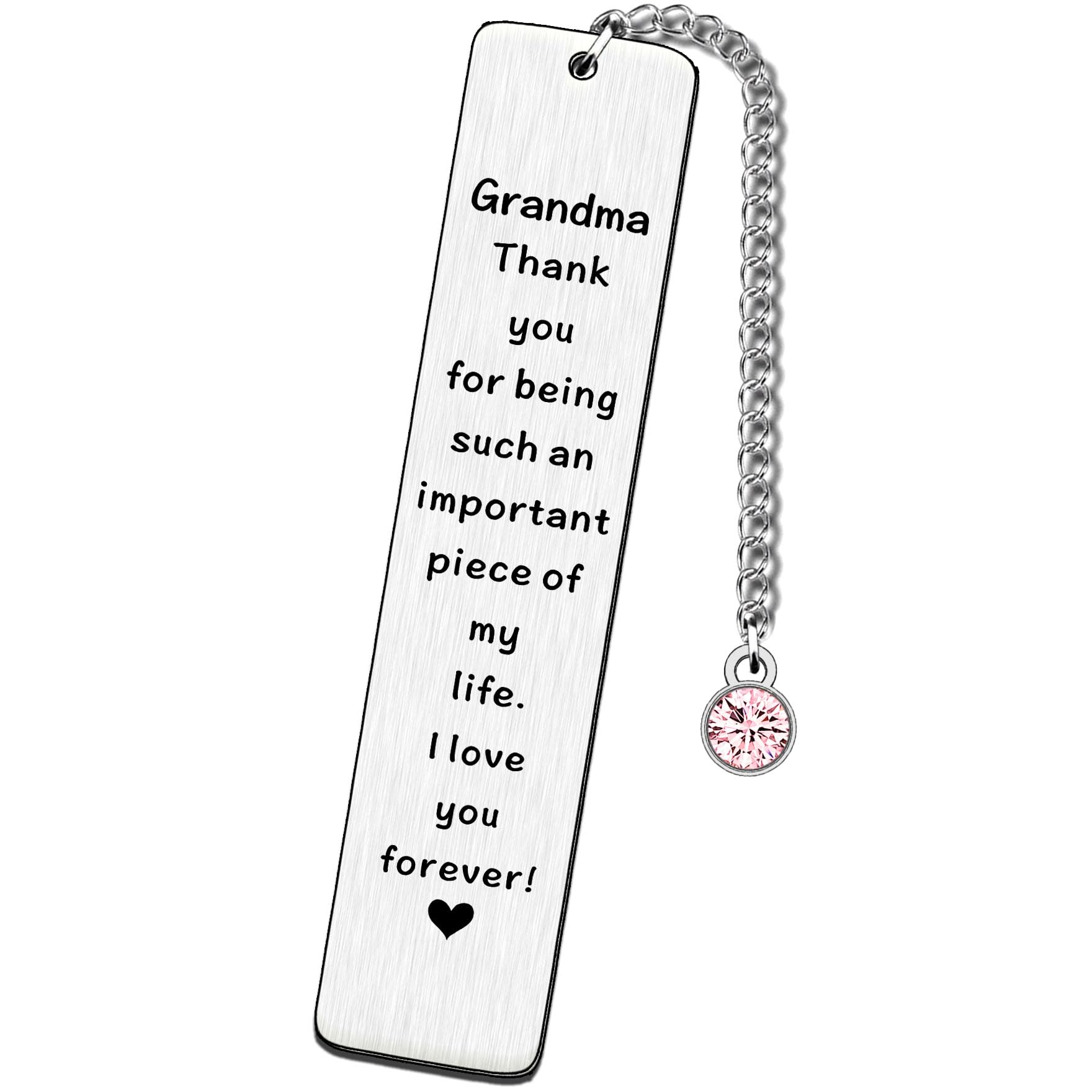 TTOVEN Grandma Gifts from Grandchildren Grandma Bookmark Grandma Mother's Day Gifts