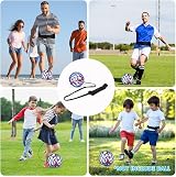 Ainiv Soccer Ball Net Kicker Trainer with Adjustment Belt for Size 3-5 Balls view 7