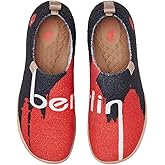 UIN Women's Art Travel Shoes Slip On Casual Cozy Loafers Lightweight Comfort Fashion Sneaker Toledo Ⅰ