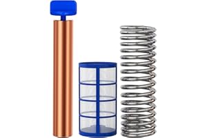 Troxlly Pool Ionizer Copper Replacement Kit - Replacement Copper Anodes 4.13 x 0.71 Inch Universal Fit for Solar Ionizer, Complete Set with All Accessories