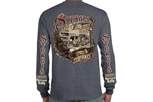 BIKER LIFE CLOTHING 2024 Sturgis Motorcycle Rally Legendary Main Street Long Sleeve