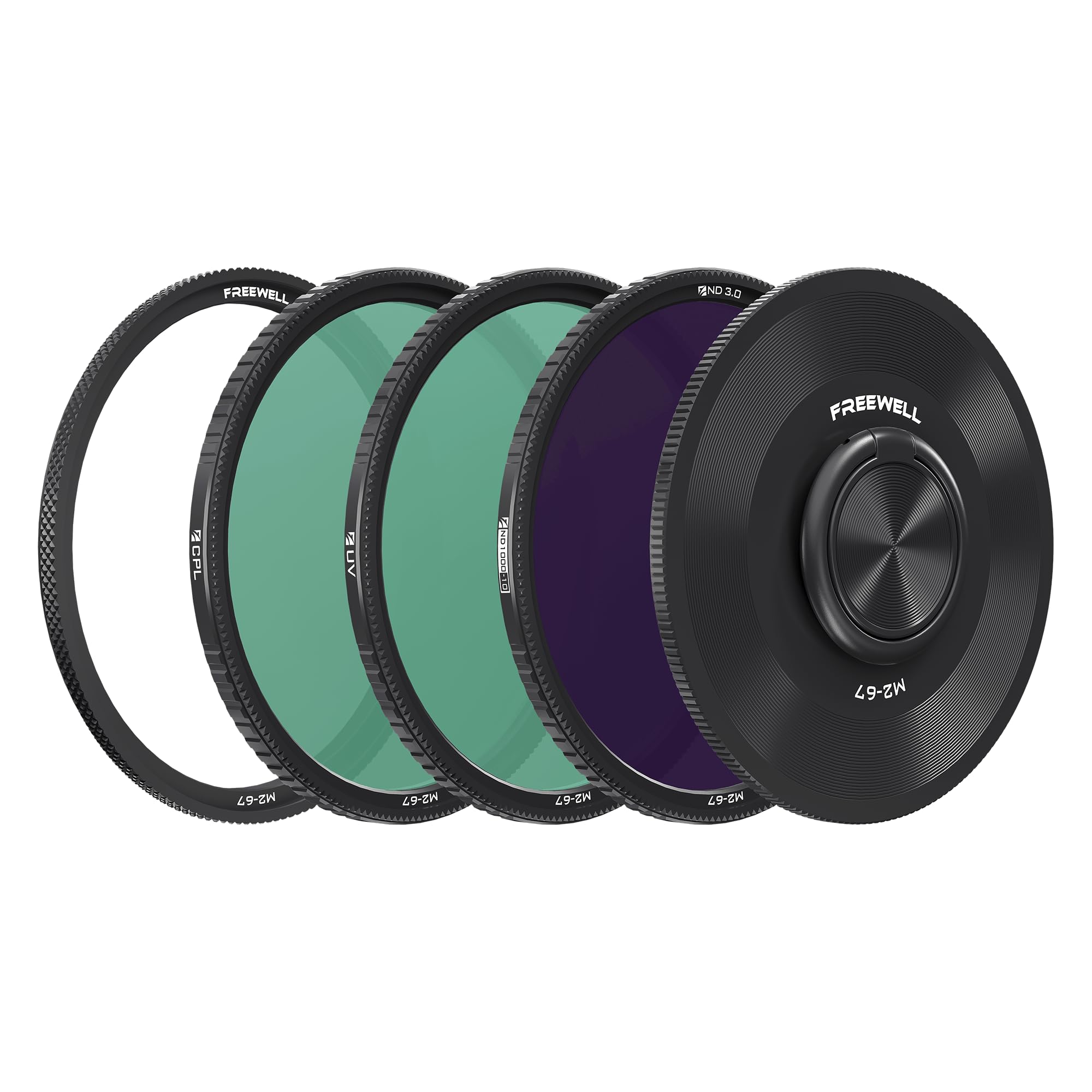 Freewell M2 Magnetic quick coupler 3-pack 67mm ND1000, CPL, UV — image 1