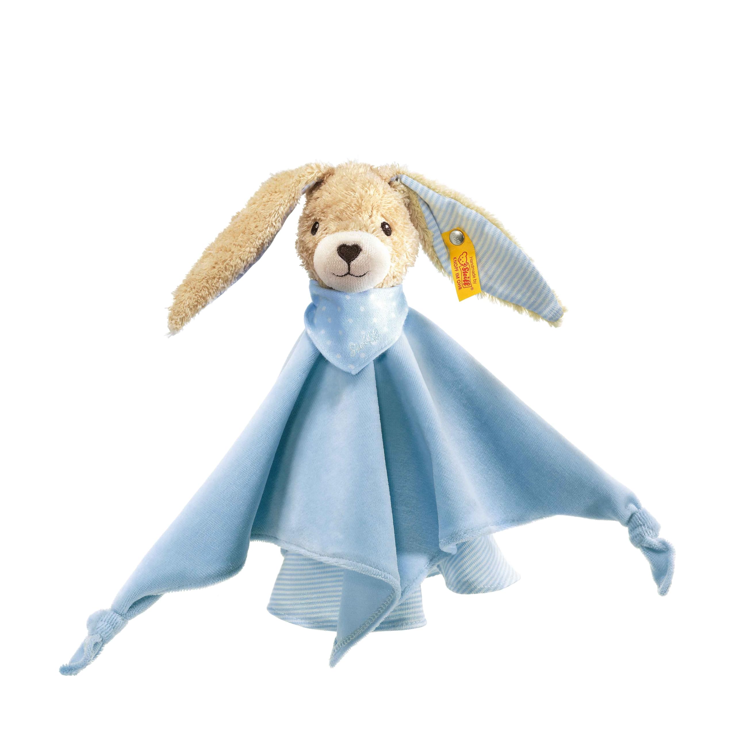 Steiff Hoppel Rabbit Comforter (Blue, 28cm) โ image 1