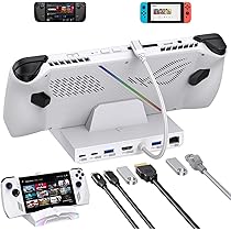その他 iVANKY ROG Ally/Legion Go/Steam Deck iVANKY Legion Go/ROG Ally X/ROG Ally/Steam Deck Dock with 65W PD