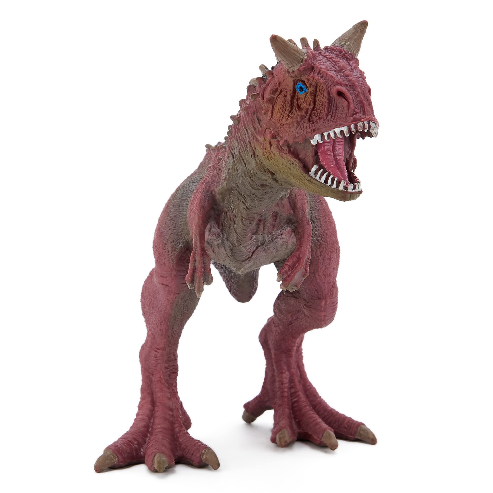 Zappi Co Childrens Carnotaurus Dinosaur Figure Toy (20cm Length) Realistic Detailed Dino Collection for Kids - Action Figures for Playtime Fun & Learning