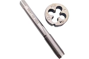 HSS M9 x 1mm Tap and M9 x 1.0mm Die Metric Thread Right Hand