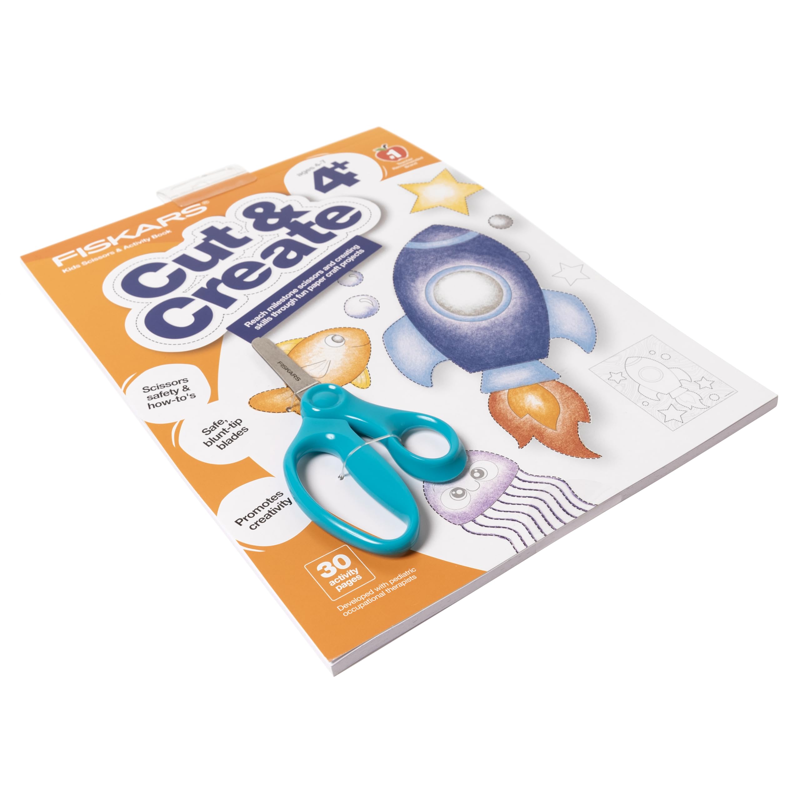 Fiskars Cut & Create Activity Book with 5