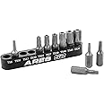 ARES 31004 - 10-Piece 5-Point Torx Plus Tamper Proof Security Bit Set - 25mm Length S2 Steel Precision Machined Security Bits