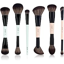 Amazon.com: Jessup Face Double Sided Makeup Brushes Set T503