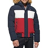 Tommy Hilfiger Men's Arctic Cloth Quilted Snorkel Bomber Jacket (Standard and Big & Tall)