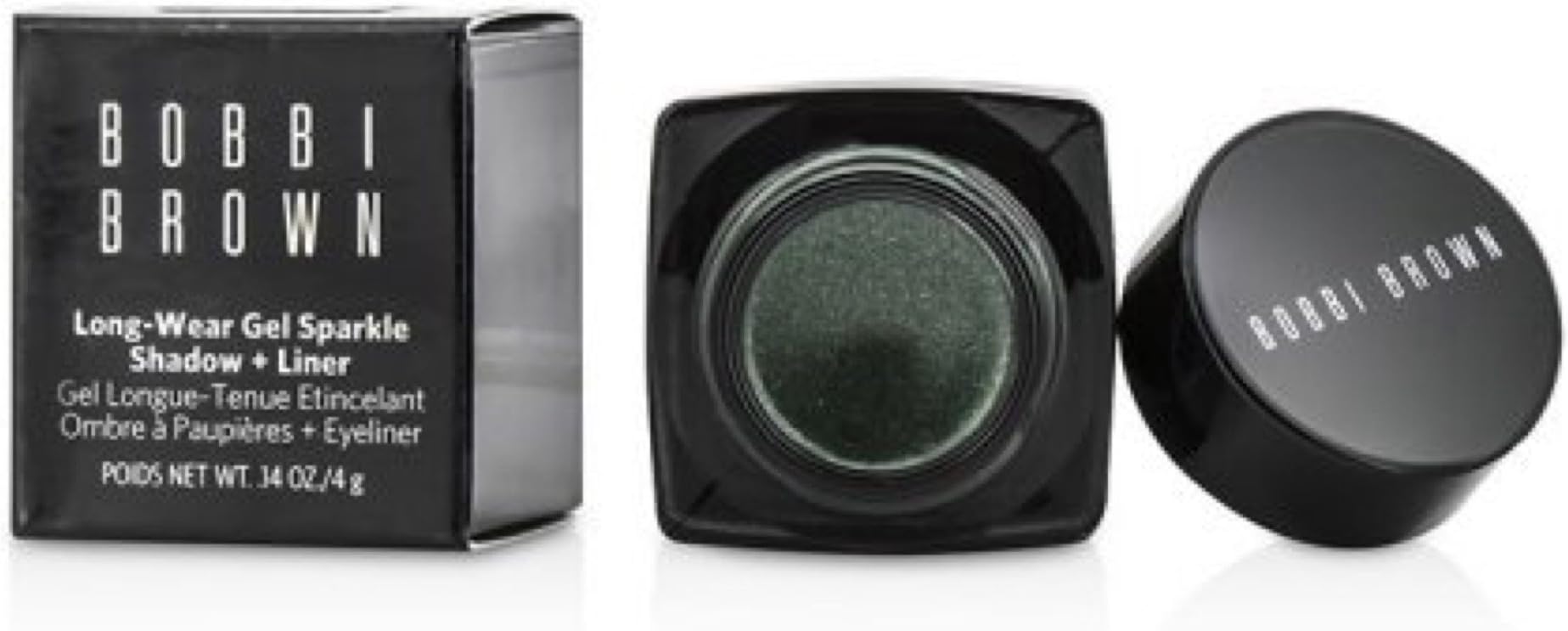 Bobbi-Brown Long Wear Gel Sparkle Shadow & Liner - Midnight Forest 6-4g/0.12oz