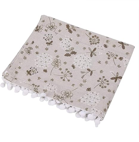 Amazon Yius 洗濯機の防塵カバー冷蔵庫用洗濯機用多目的コットンリネン防塵カバープロテクター 55x130cm 51x21inch テーブルクロス オンライン通販