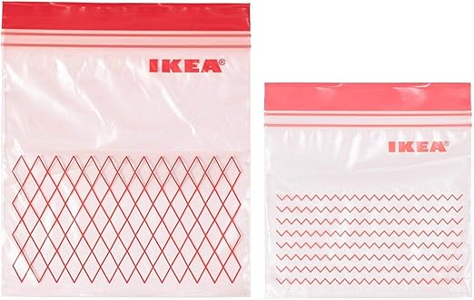 Kitchen Dining Bar Food Storage Bags Plastic Ziplock Resealable