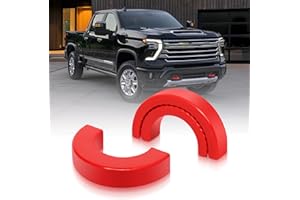 TOVIIEA Tow Hitch Covers for Chevy Silverado 1500(2007-2024)&GMC Sierra 1500 (2007-2018),Customized Tow Hook Cover Compatible