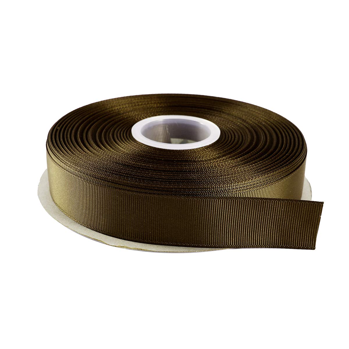 ITIsparkle 25mm Grosgrain Ribbon 45 Meters-Roll Set for Gift Wrapping Scrap Books Party Favor Hair Braids Hair Bow Baby Shower Decoration Floral Arrangement Craft Supplies, Dark Olive Ribbon