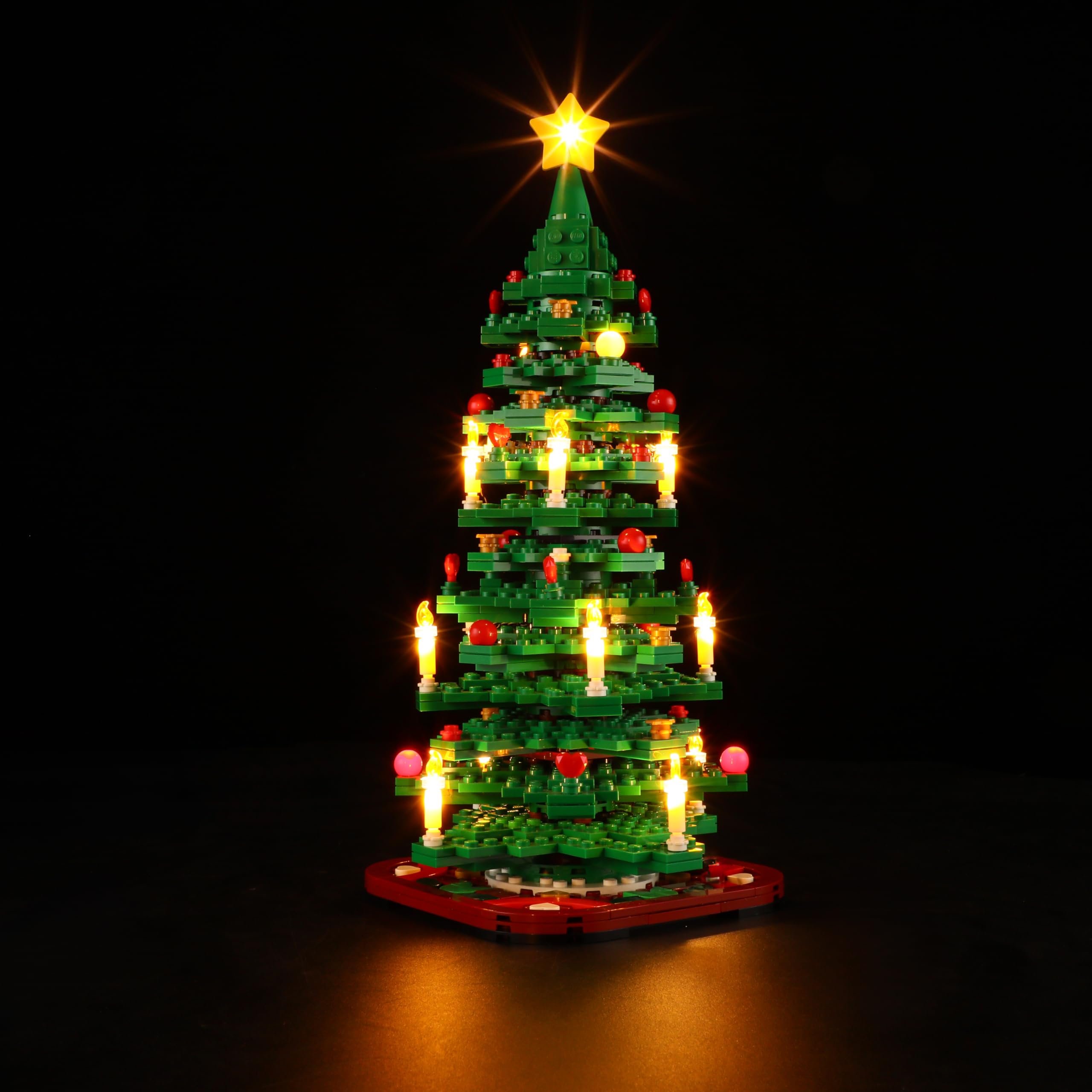 BRIKSMAX Led Lighting Kit for LEGO-40573 Christmas Tree - Compatible with Lego Building Blocks Model- Not Include The Lego Set