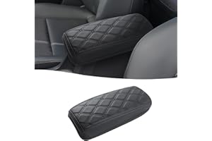 GIANT PANDA Custom Fit Car Center Console Armrest Cover for Toyota Corolla 2020 2021 2022 2023 2024 2025,Waterproof Faux Leat