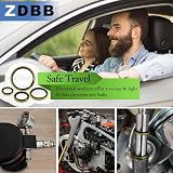 ZDBB 378 Pcs Bonded Sealing Washer Kit M5-M50 NBR Metal Gasket Set view 3