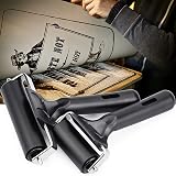 yiwoo 2 Pack Rubber Roller 2.2 & 4 Inch Brayer for Printmaking view 9