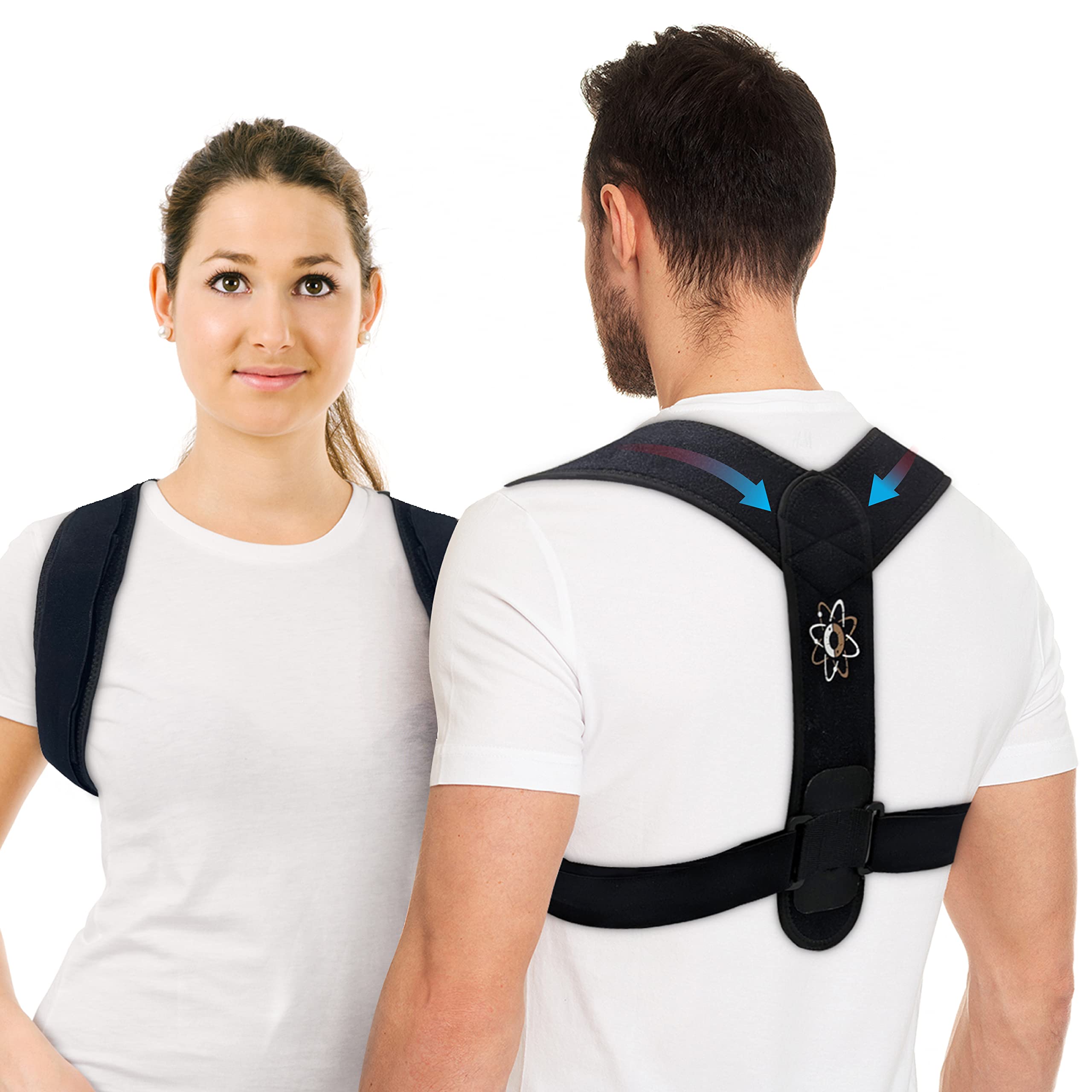 ionocore Posture Corrector - Back Brace Posture Corrector - Back, Neck & Shoulder Support To Reduce Pain & Fix Stance - Posture Corrector Men & Posture Corrector Women - Adjustable Back Straightener