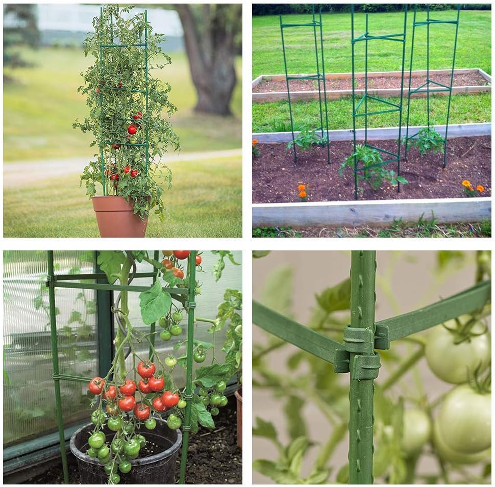 Yardwe 12pezzi Supporto per Piante Rampicanti in Plastica
