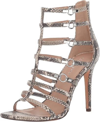caged dress sandals
