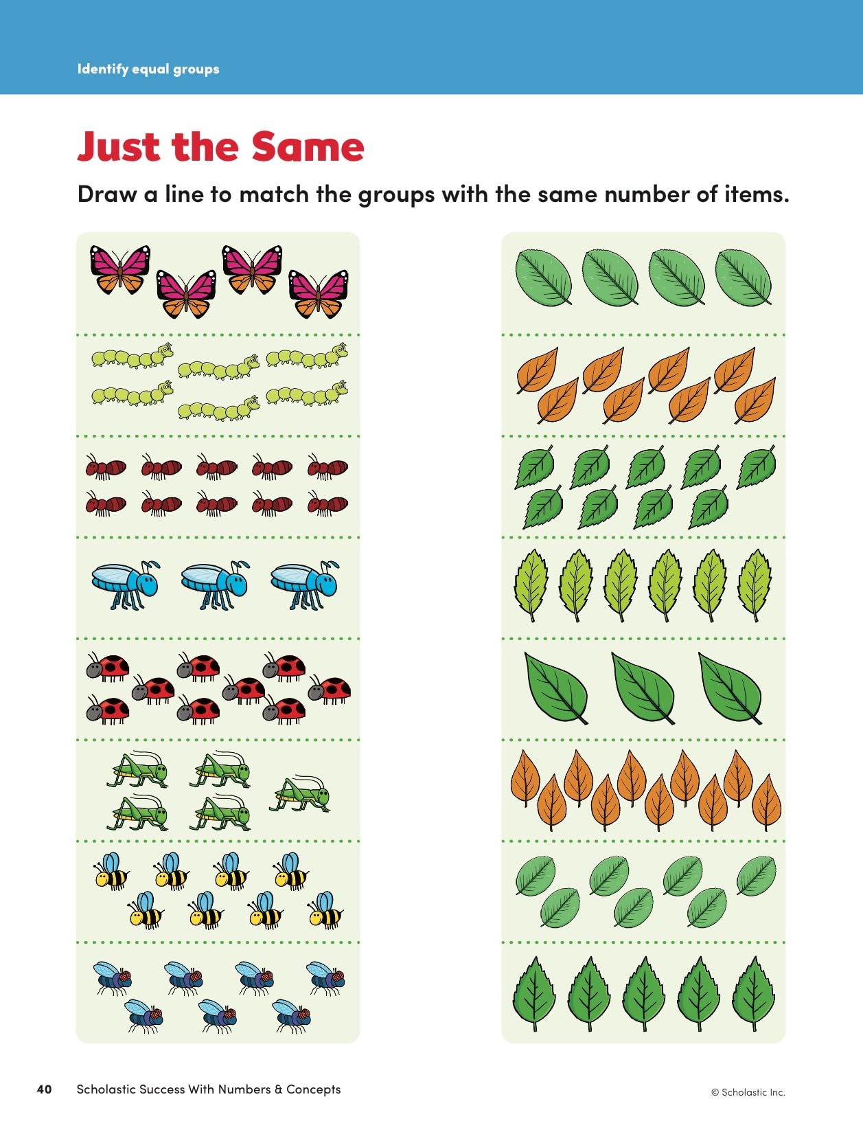 Scholastic Success with Numbers & Concepts Workbook (Scholastic Success; Grades Prek-k)