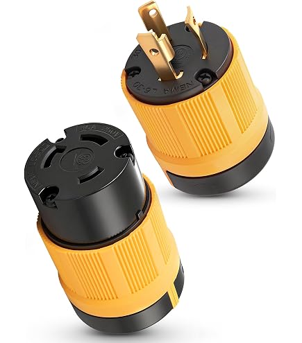 Locking Devices, Twist-Lock, Industrial, Flush Receptacle, 30A