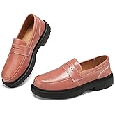 BEAUSEEN Women's Penny Loafers Slip On Comfortable & Lightweight Driving Moccasins Casual Office Work Flats Cute Business Dress Shoes