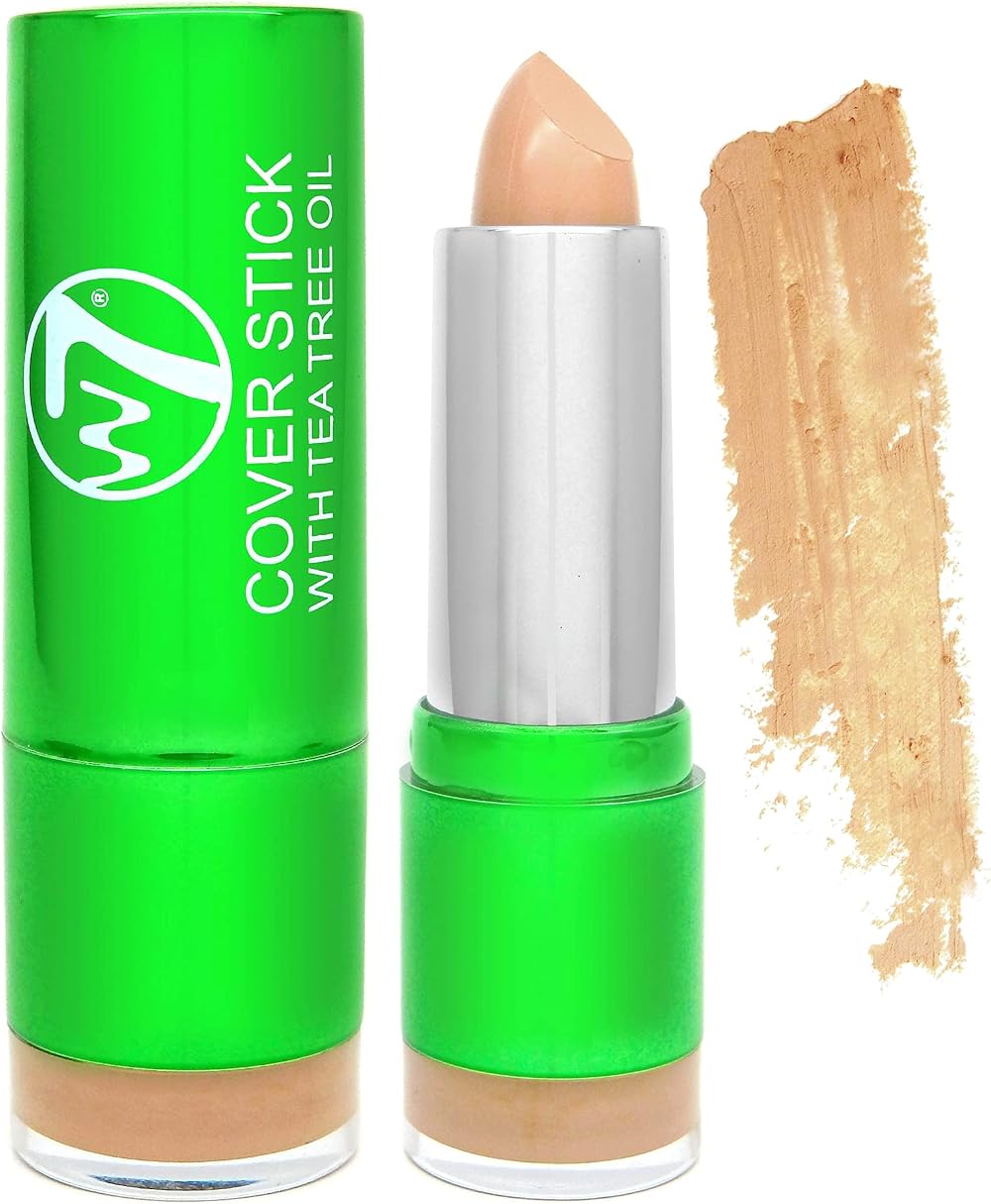 W7 Cover Stick with Tea Tree Oil Concealer Light Medium 3.5 g