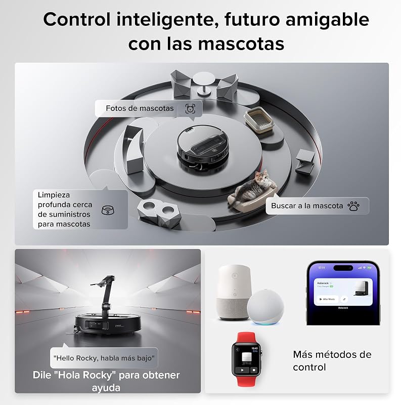 Saros Z70 Robot Aspirador Succión Extrema de 22000 Pa