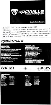 rockville w12k9d2 12