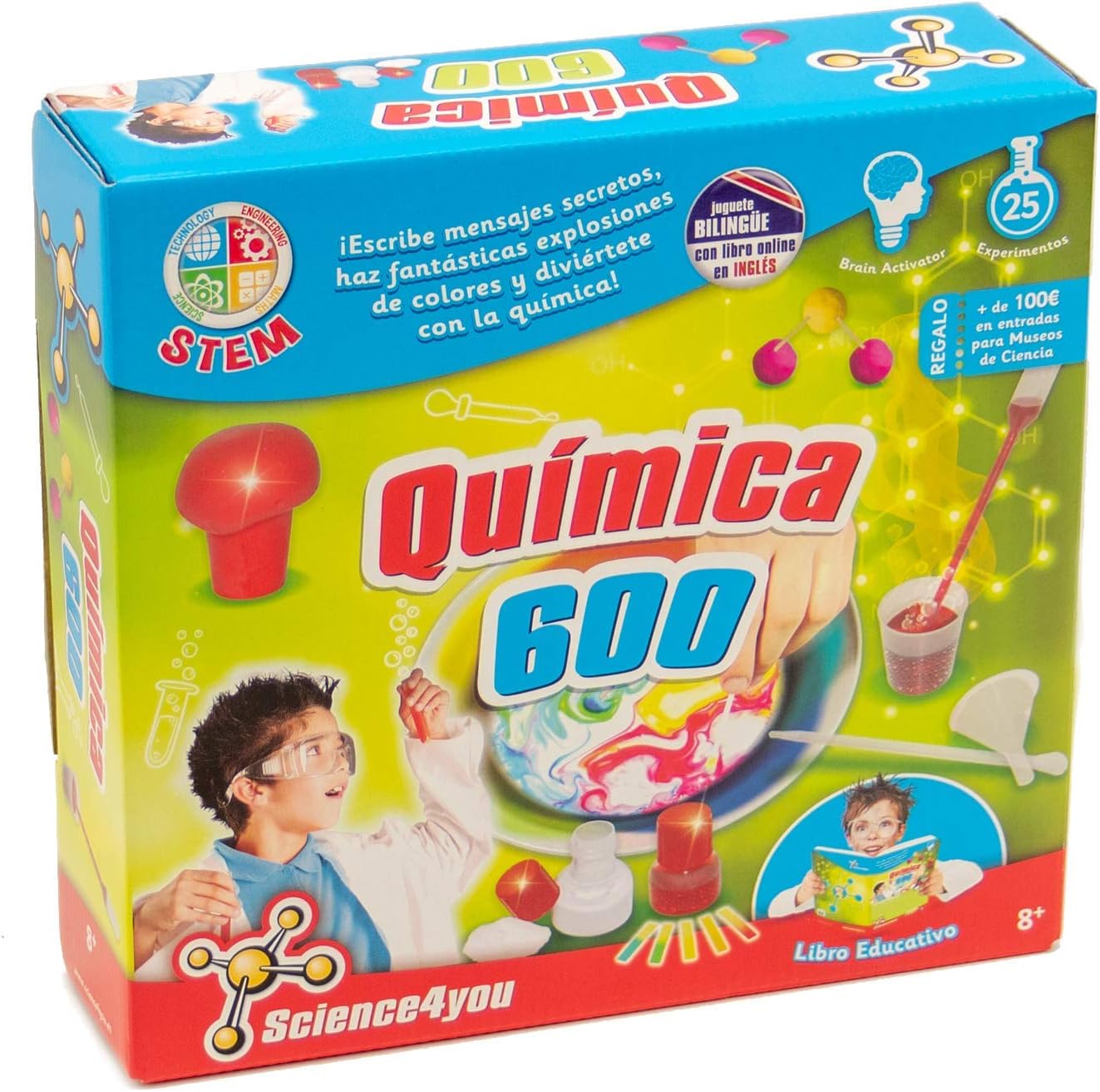 Science4you Chemistry 600 Spanish Version Sin talla