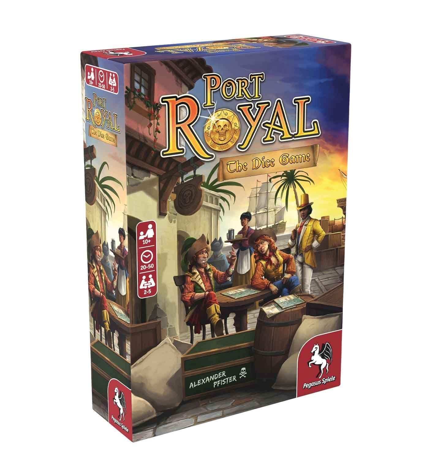 Pegasus Spiele 51247E Port Royal - The Dice Game