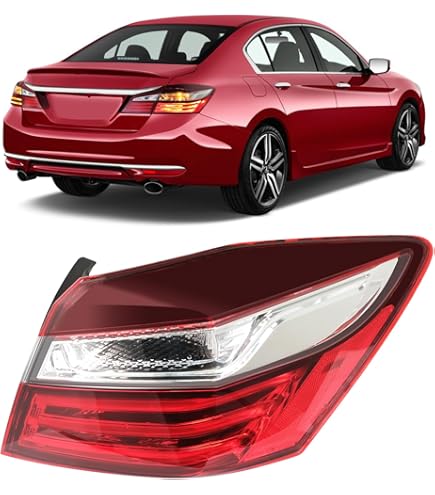 Feu Arrière Gauche LED Pour Honda Accord Berline 2018-2022, Côté Conducteur, Référence 33500TVAA01 - Neuf D'origine