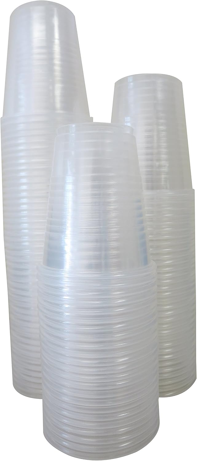 Crystalware Plastic Cups 5 oz, 100 Count, Clear Amazon.ca Home & Kitchen