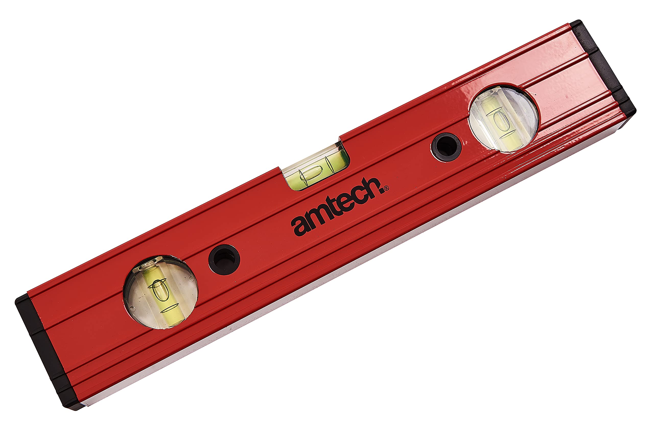 Amtech P4455 300mm (12") Ribbed Spirit Level — image 1