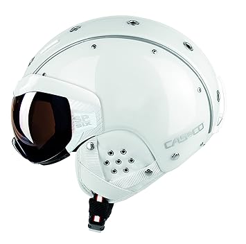 Casco SP-6 Vautron visera casco de esquí y snowboard, blanco