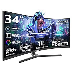 Sealan 34 inch Curved Ultrawide Computer Gaming