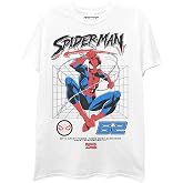 Marvel Men's Spider-Man Graphic T-Shirt, Short Sleeve, 100% Cotton